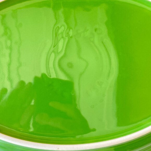 Fiestaware Shamrock Green oval serving platter set of 2 13.5" Discontinued 9.5" - Picture 4 of 7